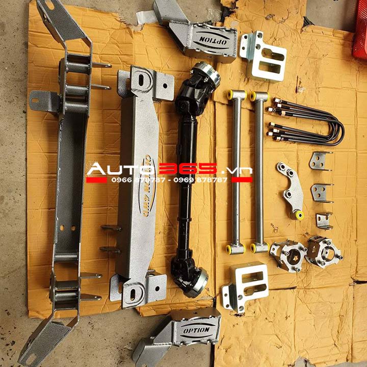 Nâng cấp option 4" cho Ford Ranger